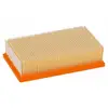 Image de Filtre plissé plat Bosch 2607432033 6150 cm² cellulose Beige - Neuf