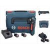 Image de BOSCH Professional 0601390908 BOSCH Professional GWB 12V-10 Akku-Winkelbohrschrauber 12,0 V, mit 2 Akkus