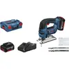 Image de Bosch GST 18V-LI B incl. 2x batterie Scie sauteuse sans fil
