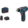 Image de Bosch GSR 12V-15 Professional Perceuse-visseuse sans fil 12 V 30 Nm ( 060186810F ) + 2x batterie 2,0 Ah + chargeur + étui
