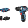 Image de BOSCH 06019H3001 BOSCH GSR 12V-35 FC Professional Kit perceuse-visseuse sans fil 12,0 V, avec 2 batteries