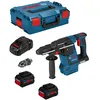 Image de Bosch Professional - Bosch Marteau Perforateur Sans Fil Gbh 18v-26 F Avec Sds Plus / 2x 8,0 Ah Procore Batterie + Chargeur Incl. Mandrin À Serrage Rapide Dans L-boxx - 061191000e