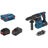 Image de BOSCH 061191000F BOSCH GBH 18V-26 F Professional Akku-Bohrhammer-Set 18,0 V, mit 2 Akkus