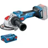 Image de Bosch Professional - Meuleuse D'Angle 18v Ø125 Mm X-lock (solo) Gwx 18v-15 Sc En Coffret - Bosch 06019h6500