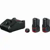 Image de Bosch Professional - Pack De 2 Batteries Gba 12v 3.0ah + Chargeur Gal 12v-40 - Bosch - 1600a019rd