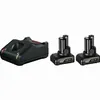 Image de Bosch Professional - Pack 2 Batteries Gba 12v 6ah - Bosch - Avec Chargeur Gal12v-40 - 600a01b20