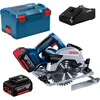 Image de Bosch Professional - Scie Circulaire Sans Fil Bosch Gks 18v-57 G Avec 2x Batteries 4.0ah, Chargeur Gal 18v-40 En L-boxx