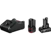 Image de Kit de démarrage standard Bosch 1x2.0Ah + 1x4.0Ah +GAL 12V-40