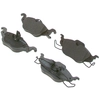 Image de Bosch Bp225 Plaquettes De Frein - Avant - Ece-r90 - 1 Jeu De 4 Plaquettes