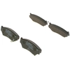 Image de Bosch Bp121 Plaquettes De Frein - Avant - Ece-r90 - 1 Jeu De 4 Plaquettes