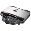 Image de Grille-pain électrique ultracompact Tefal 700 W en acier inoxydable noir - Neuf