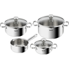 Image de Tefal Set de casseroles Duetto -3 casseroles 16 (1,3 l) + 20 (2,7 l) + 24 (4,7 l) cm avec couvercle en verre et casserole Ø 16 cm (1,3 l)