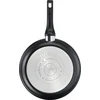 Image de Tefal G2550802, Rond, Poêle à frire multi-usages, Noir, Titane, Céramique, Gaz, Halogène, Induction, Plaque de cuisson uniforme, France