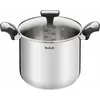 Image de Marmite inox 22cm + couvercle en verre - Tefal - E3016104 - emotion