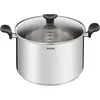Image de Marmite inox 28cm + couvercle en verre - Tefal - E3086404 - primary