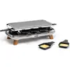Image de Tefal Pierrade Gourmet Raclette : grill et plaque de cuisson 2-en-1 pour un plaisir gustatif