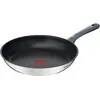 Image de TEFAL Daily Cook G7300655 - Rond - Poêle tout usage - Acier inoxydable - Titane - Acier inoxydable - Céramique - Halogène - Plaque scellée - Gaz - Induction