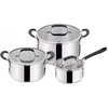 Image de JAMIE OLIVER by TEFAL | E318S6 set de pots en trois tailles | 6 éléments