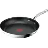 Image de Tefal Infinite poêle à frire 28 cm, pour tous les types de feux, acier inoxydable de qualité, H81506