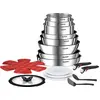Image de TEFAL Ingenio L897SJ04, ensemble mixte, noir, acier inoxydable, acier inoxydable, titane, noir, acier inoxydable, verre/plastique