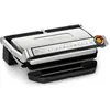 Image de Tefal Optigrill+ XL GC727D10, Noir, Acier inoxydable, Métal, Rectangulaire, Boutons, 800 cm², 400 x 200 mm