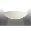 Image de Aric - Domino Applique Mur Plâtre E27 77w Max.,demi-lune Lpe Non Incl. 3003