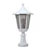 Image de Aric - Borne Extérieur Monaco - Culot E27 - Blanc - Sans Lampe 3042