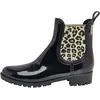 Image de Les bottines "Tropeziennes" de la marque M. Belarbi Damen, modèle NEA, couleur noire, avec motifs multicolores, taille 39 (Europe)