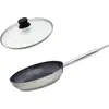 Image de Set Poêle 24 cm céramique sans et couvercle Profi Therm Platinum Elo