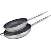 Image de Set de 2 Poêles 28 et 32 cm céramique sans Profi Therm Platinum Elo