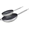 Image de Set de 2 Poêles 24 et 32 cm céramique sans Profi Therm Platinum Elo