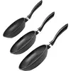 Image de Set de 3 poêles 20 cm 24 cm et 28 cm sans Elo Alucast