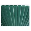 Image de Sicatec - Canisse Plastic 'ovale Double Face Vert 1,50 M X 5 M