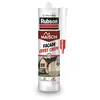 Image de Rubson Mastic Maison Pour Façades Effet Crépi, Mastic Acrylique Pour Joint, Raccordement Et Rebouchage De Fissures Sur Supports Recouverts De Crépi, Aspect Granuleux, Coloris Ton Pierre, Cartouche De
