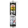 Image de Ni Clou Ni Vis Tous Matériaux Crystal, Colle De Fixation De Haute Qualité, Mastic Transparent Multi-supports, Colle Forte Multi-usages, Cartouche De 290 G - Pattex
