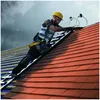 Image de Tubesca Comabi - Echelle De Couvreur De 6.10m De Longueur : Échelle Avec Crochets De Toit. - Evoklip/250