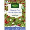 Image de Pop Love Rouge Et Blanc - 7 M² - Mélange De Fleurs Vilmorin