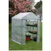 Image de Serre de jardin ou de terrasse "Greenseason 4" - 1,45 x 1,43 x 1,95 m