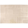 Image de Vivaraise - Tapis Louisa Blanc - 200 X 290 Cm - Polypropylène