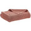 Image de Vivaraise - Jeté De Lit Recyclé Maia En Coton Terracotta (240 X 260 Cm) - Vivaraise