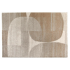 Image de Vivaraise - Tapis Vivaraise Apolo - Tapis Domestique Géométrique 100% Polypropylène, Naturel, 160 X 230 Cm