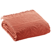 Image de Vivaraise - Drap De Bain Vivaraise Zoé En Coton 100% - Sienne (100 X 180 Cm)