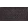 Image de Vivaraise - Tapis De Bain Vivaraise Enzo En Coton 100 % - Marron Ébène (54 X 110 Cm)
