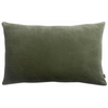 Image de Vivaraise - Coussin Décoratif Elise - Vivaraise - Coton Velours Et Chambray, Couleur Verveine (40 X 65 Cm)