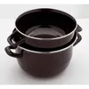 Image de Marmite À Moule - Email Noir - 24cm