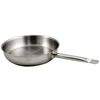 Image de Poêle Inox Baumalu Ligne Professionnelle 20 Cm Fond Triple Diffuseur Compatible Induction Sans Pfas