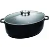 Image de Cocotte ovale en fonte d'aluminium 43cm noir - Baumalu - 382931 - jumbo