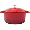 Image de Cocotte Ronde Fonte Alu 24cm 4,65l Tous Système De Cuisson