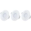 Image de Lot De 3 Spots Leds Intégrées Orientables 3x5w