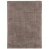 Image de Thedecofactory - Santal - Tapis Salon Aspect Velours Taupe 120x170